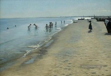  strand - Sommerdag ved Skagens Sonderstrand 1884 Peder Severin Kroyer